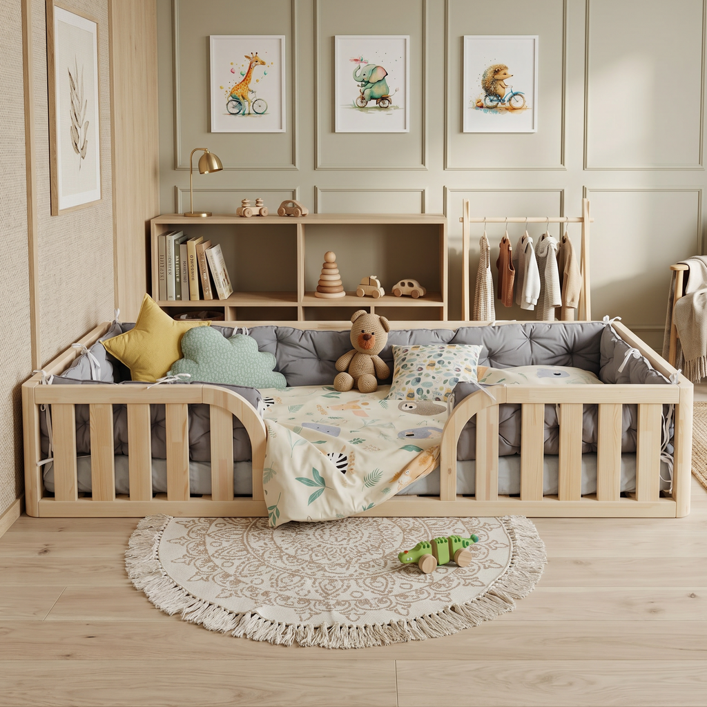 Daisy Toddler Floor Bed