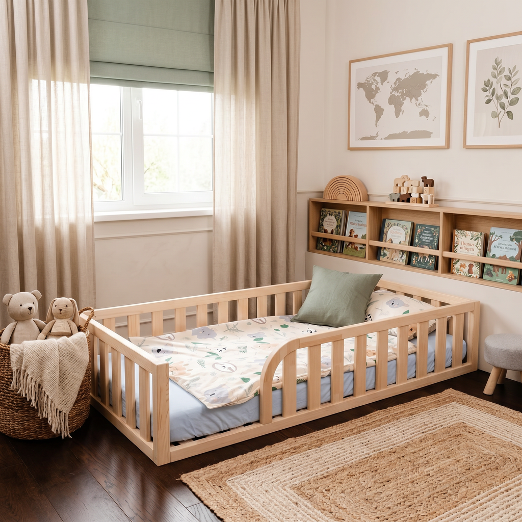 Daisy Toddler Floor Bed