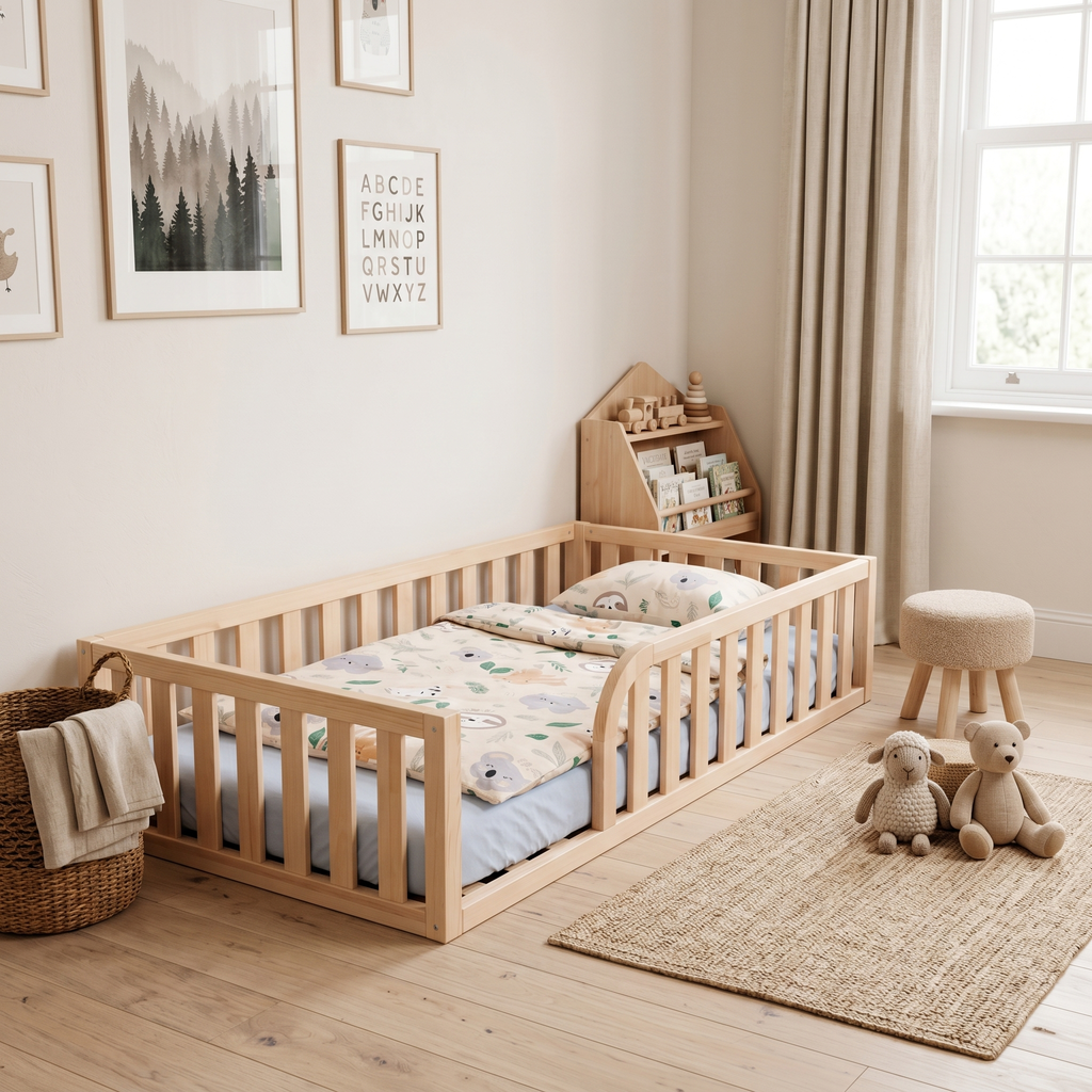 Daisy Toddler Floor Bed