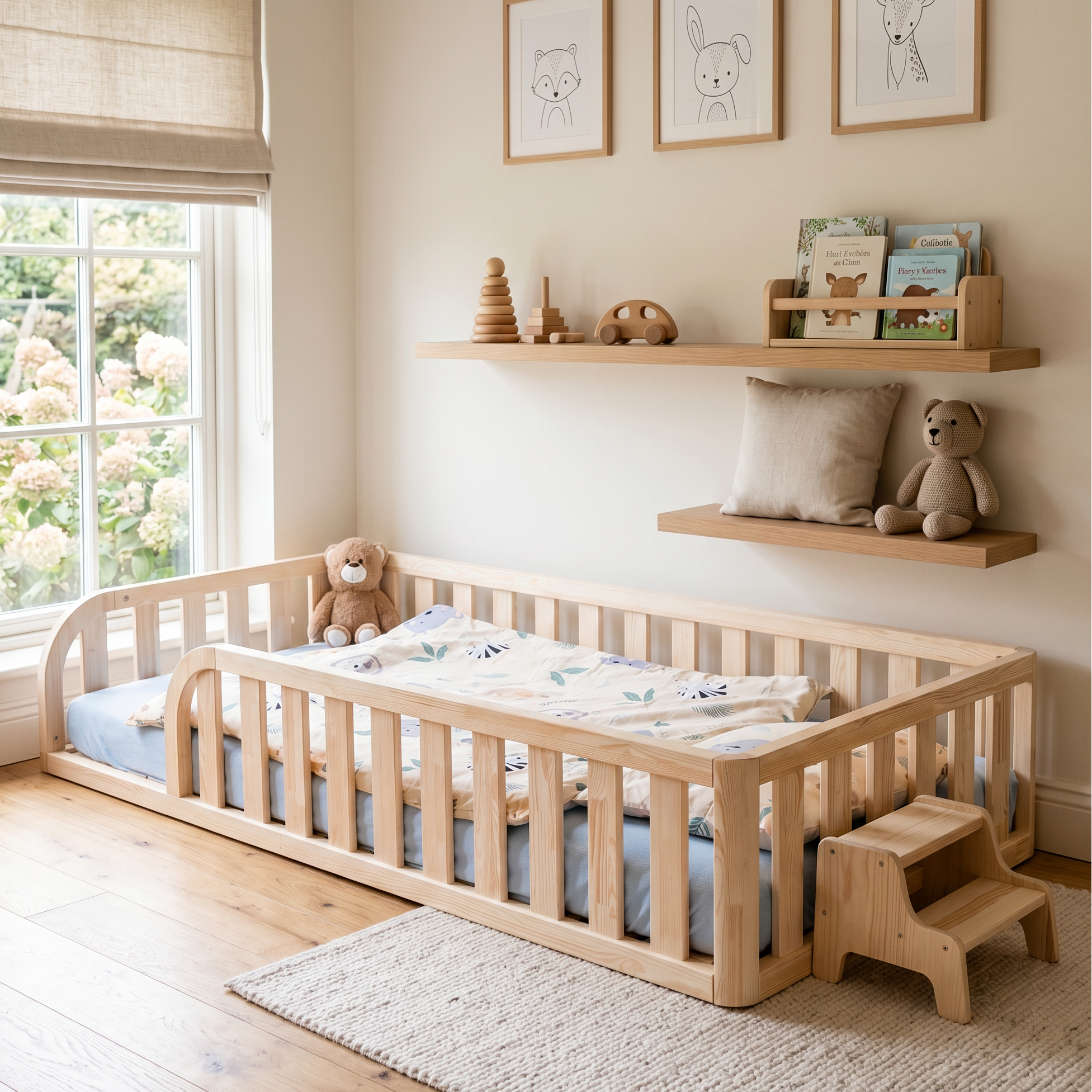 Archie Toddler Floor Bed