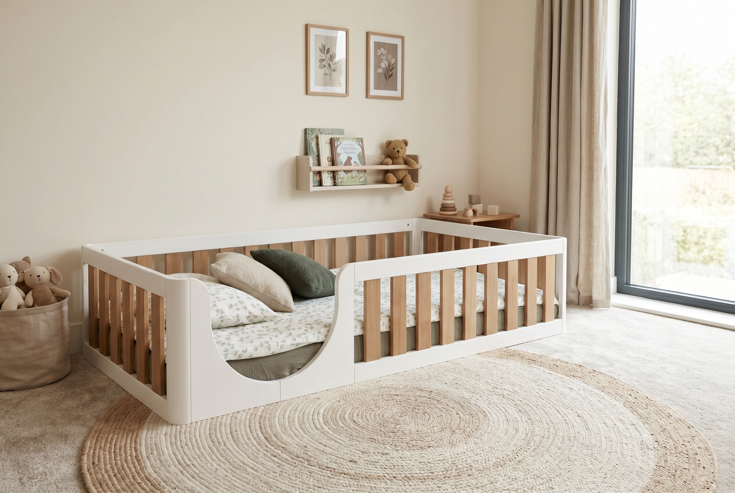 Ezra Toddler Floor Bed