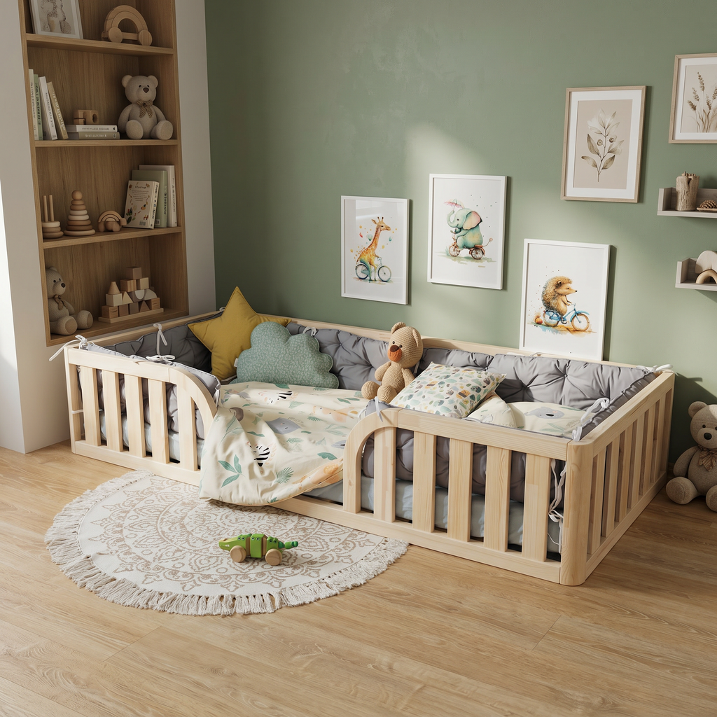 Daisy Toddler Floor Bed