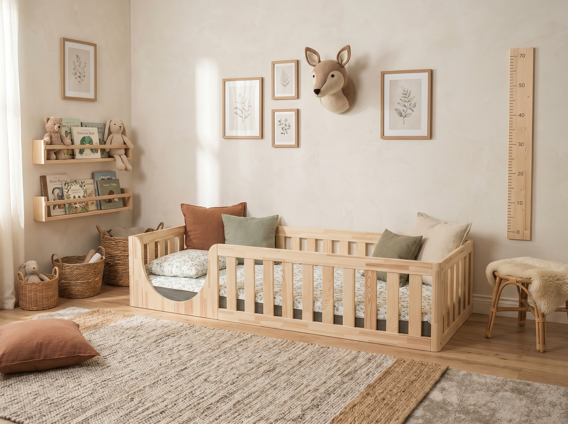 Ezra Toddler Floor Bed