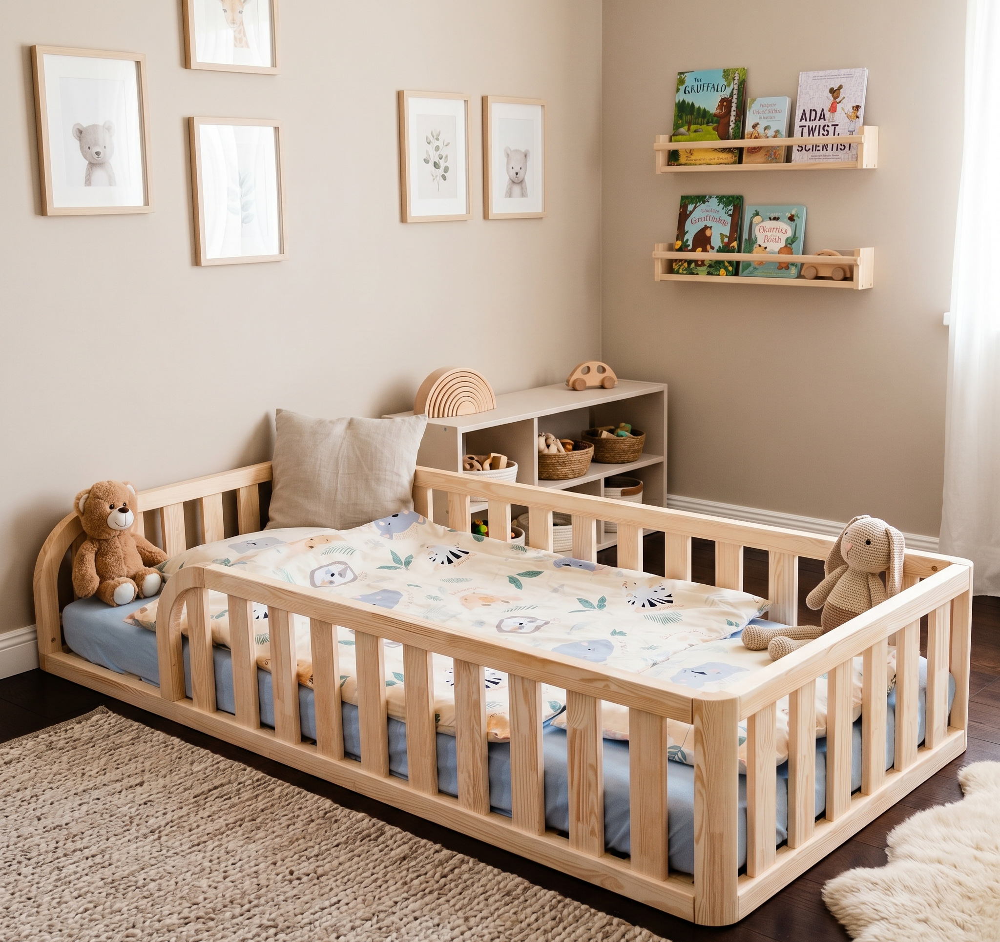 Archie Toddler Floor Bed
