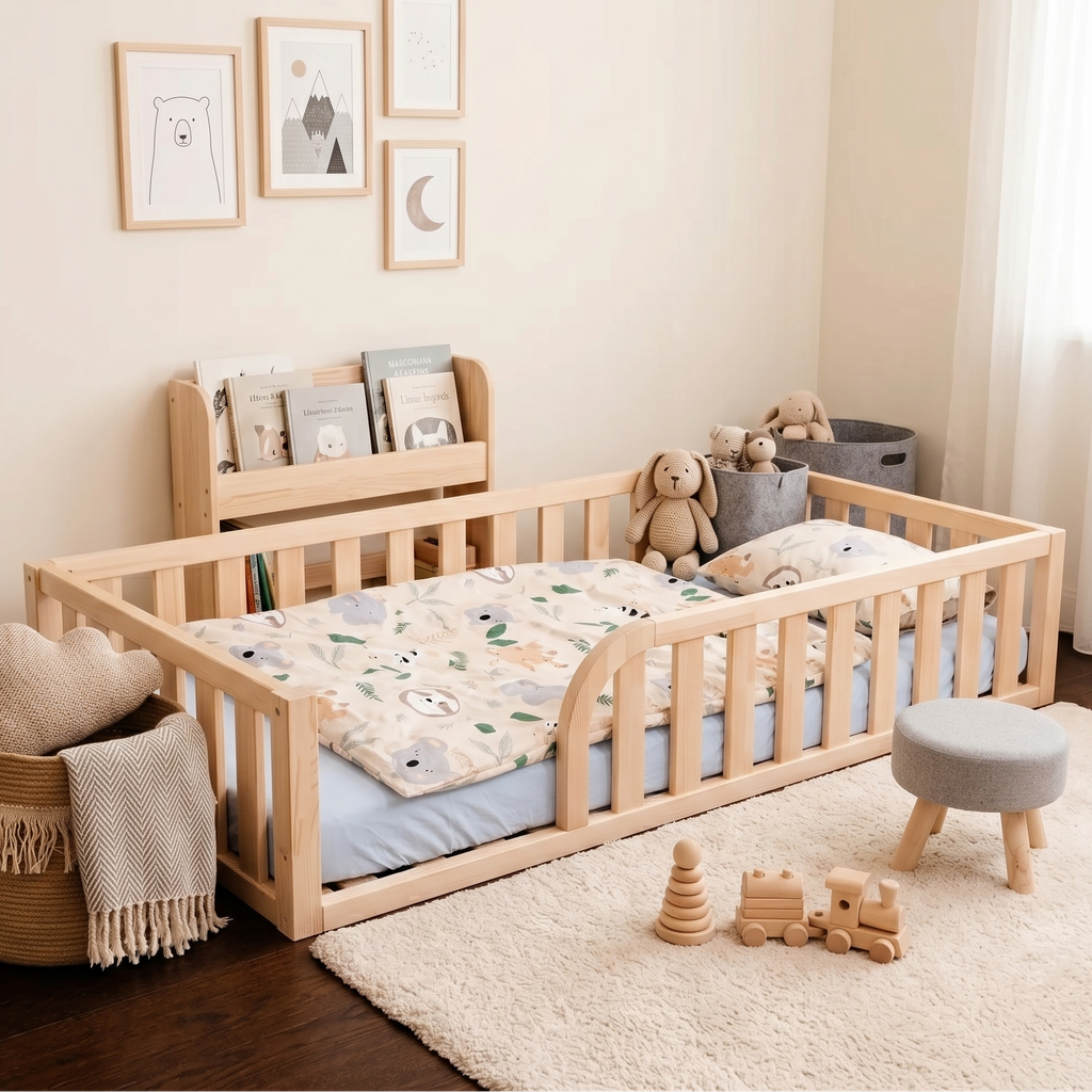Daisy Toddler Floor Bed