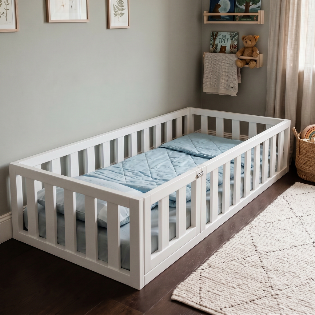 Rosie Toddler Floor Bed with Door